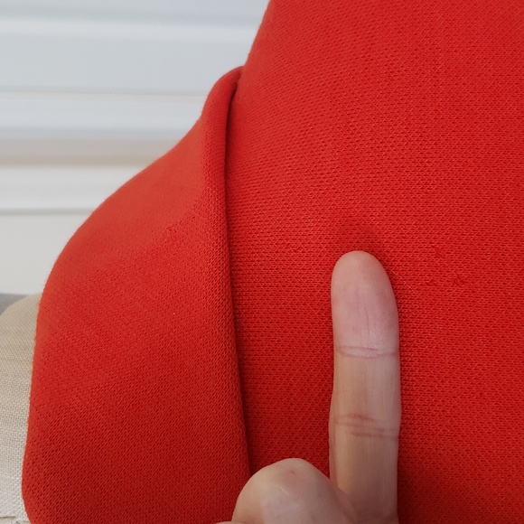 Vintage 60's Wool Longline Mod Coat Colorblock Striped SANGER HARRIS Small - Picture 15 of 17